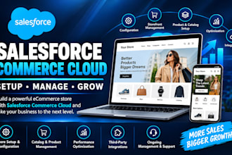 setup and manage your business on salesforce commerce cloud for growth