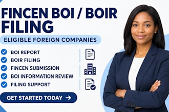 file boi report boir beneficial ownership information with fincen for US llc