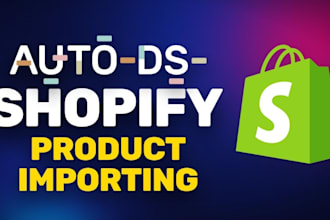 connect autods to shopify and setup your dropshipping store