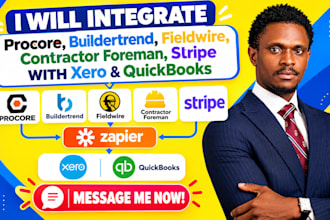 connect procore buildertrend fieldwire contractor foreman stripe with quickbooks