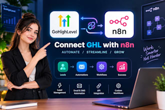 build gohighlevel ghl n8n automation workflows