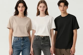 do ai fashion apparel photography with realistic models