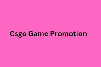 promote your csgo game to reach more targeted audience