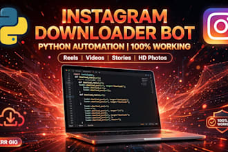 create custom python automation and web scraping scripts