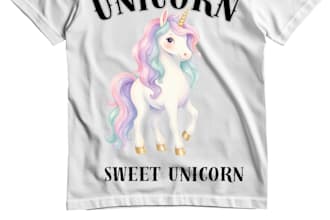 create new design unicorn tshirt