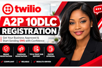 register and fix your a2p 10dlc toll free and SMS compliance