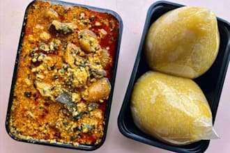 do organic eba and egusi promotion