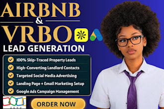 generate targeted airbnb vacation rental leads and property management leads