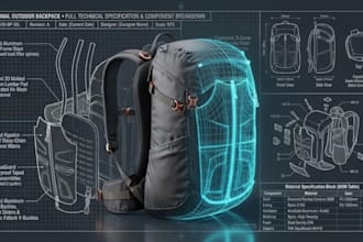 design hiking outdoors products tactical style outdoor functional backpacks
