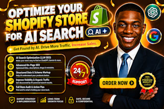 optimize your shopify store for GEO aeo and ai search engines