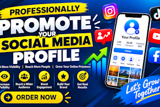 boost your profile visibility with social media promotion