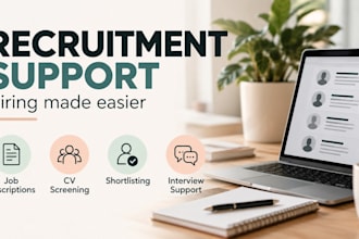 support your recruitment and talent acquisition process