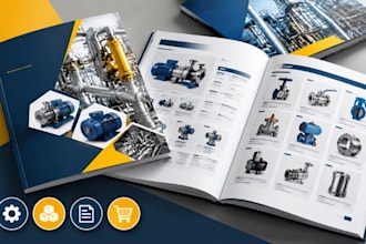 technical catalog design that organizes complex products for b2b buyers globally