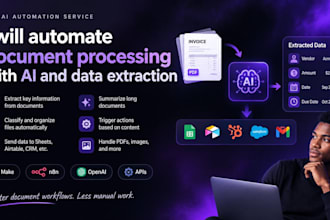 build ai document processing, ocr and data extraction automation