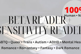 be your lgbtq trans sensitivity beta reader queer book