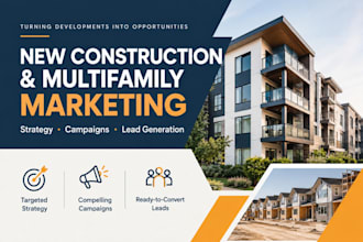 market new construction and multifamily real estate projects