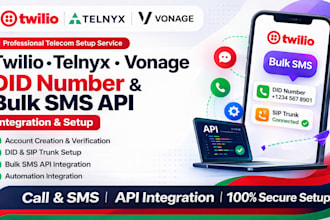 setup a2p 10dlc twilio ivr bulk sms magnus biling telynx auto responder