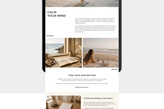 design a professional and engaging email newsletter