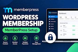 build a memberpress membership website for course creators and coaches