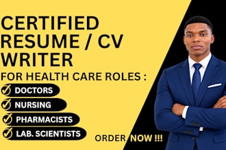 write an ats friendly healthcare resume CV