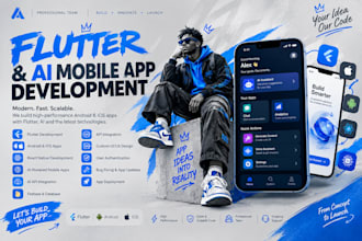 flutter developer, ai mobile app, flutter ai mobile android ios app development