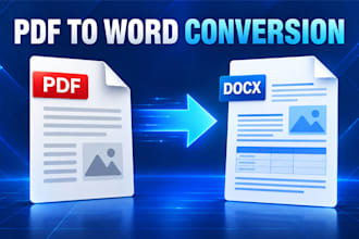convert PDF to word with accurate document formatting