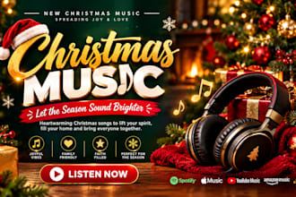 promote your christmas music, holiday songs and christmas playlist