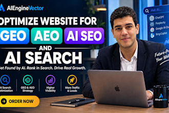 optimize website for GEO aeo ai SEO and ai search