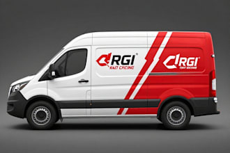 design branding car wrap, vehicle wrap, truck wrap and van wrap design