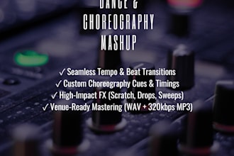 create a custom wedding first dance mashup or party mix