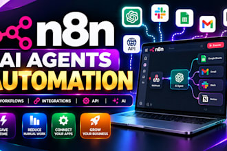 build n8n automation, n8n ai agents and n8n workflow automation