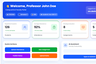 build a responsive landing page using react
