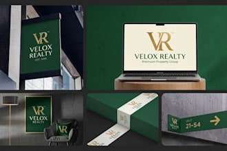 create a modern and eye catching logo