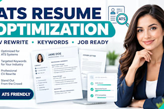 professionally rewrite your resume CV to be ats friendly and job ready