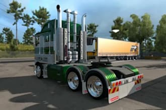 make custom ets2 ats truck skins, professional liveries, trailers and mod