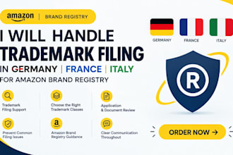 file trademark filing in germany france italy for amazon brand registry