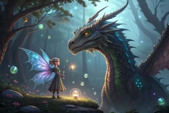 illustrate fantasy stories with unique characters
