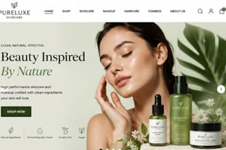 design squarespace esthetician website facial skincare studio booking website