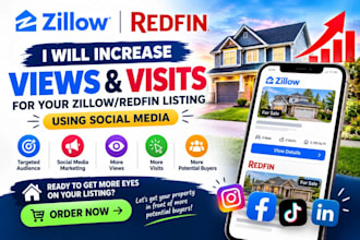 increase the number of views and visits on your zillow or redfin listing