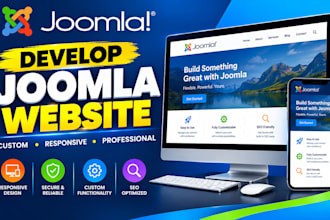 develop joomla website, upgrade fix or migrate joomla to wordpress shopify wix