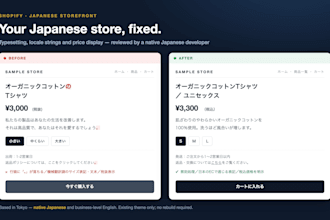 fix japanese locale and theme display issues on your shopify store