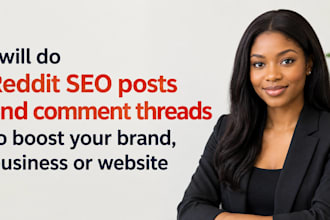 do reddit SEO posts and comment thread to boost your brand business website
