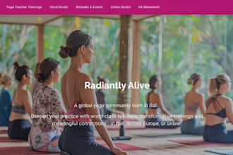 build squarespace sports camp website yoga studio website fitness coach website