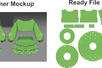 create sublimation jersey design and print ready file