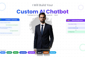 build a custom ai chatbot trained on your data using openai and rag