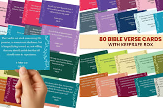 design christian affirmation card, self help christian card deck, prayer journal