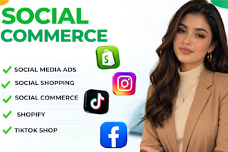 manage your social commerce store with VR shopping experience