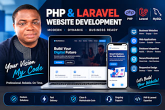 develop custom PHP website