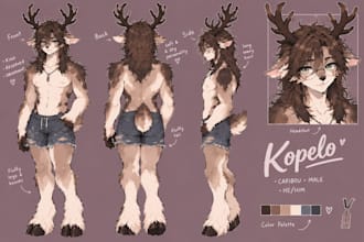 furry reference sheet nsfw furry ref sheet oc fursona ref sheet anthro ref sheet