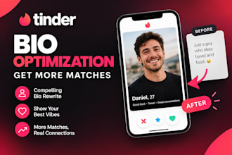 tinder bio dating optimization
